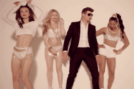 Blurred Lines Music Video